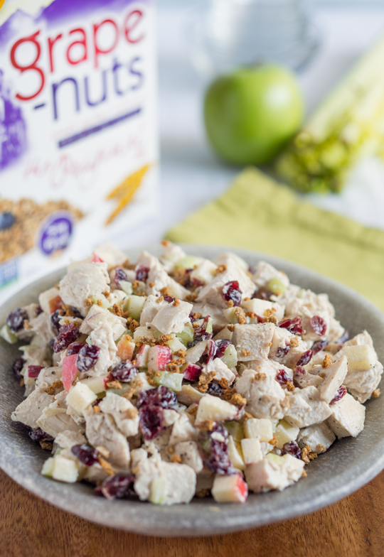 Chicken Salad with Grape-Nuts and Cranberries